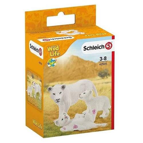 SCHLEICH WILD LIFE Liūtė Su Mažyliais