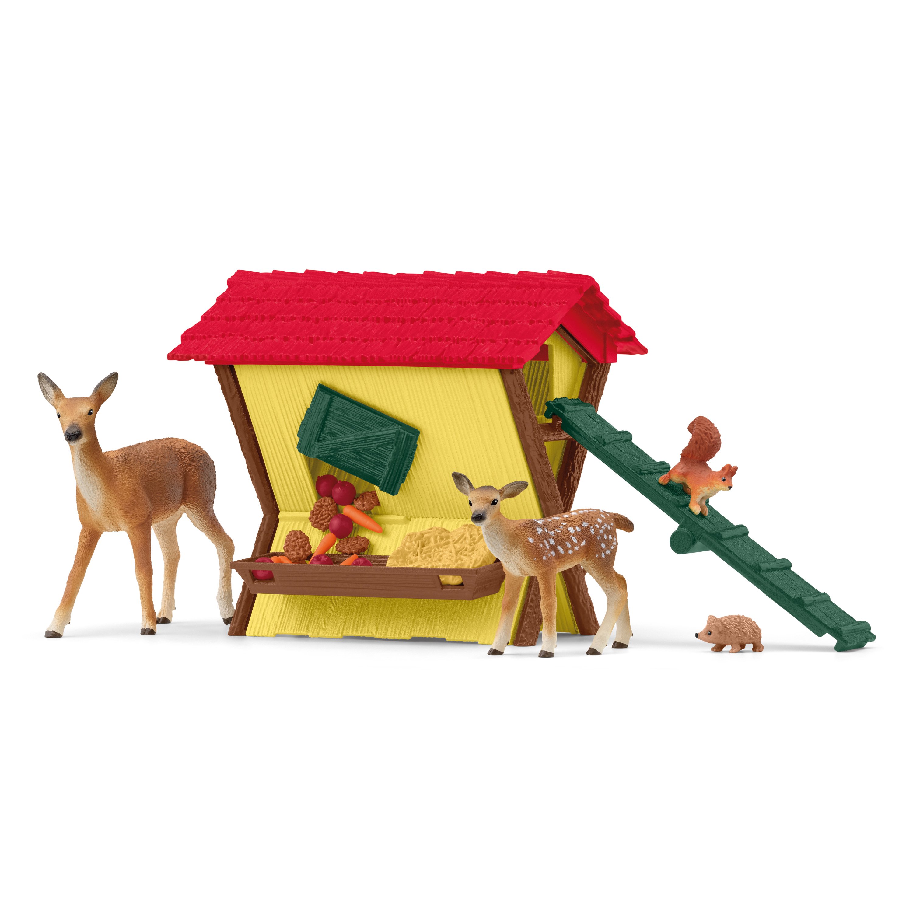 SCHLEICH FARM WORLD Miško gyvūnų maitinimas