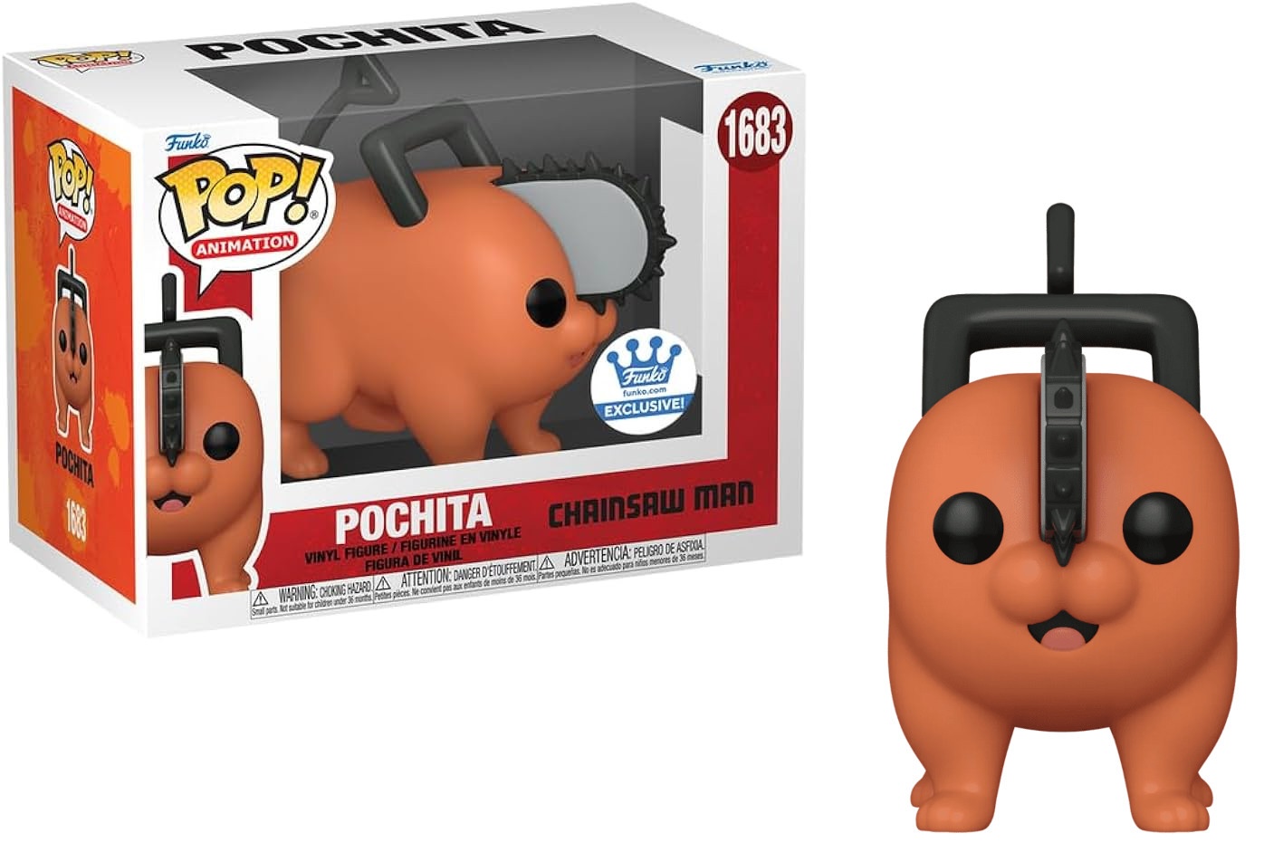 POP! Animation: Chainsaw Man - Pochita Vinyl Bobble-Head #1683