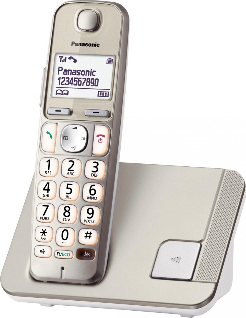 Panasonic DECT telefonas KX-TGE 210 PDN šampano aukso spalvos