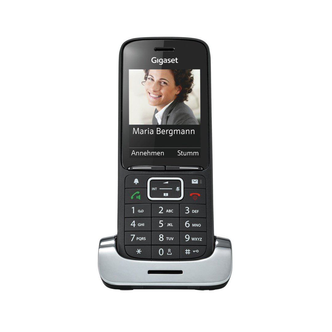 Gigaset Premium 300 HX DECT telefonas Skambintojo ID Juoda, Sidabras