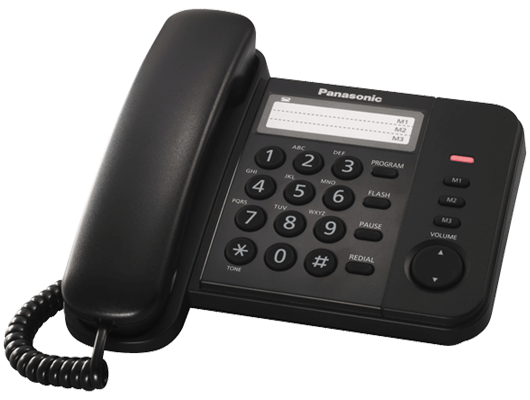 Telefonas PANASONIC KX-TS520FXB