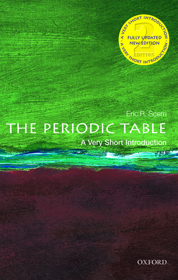 The Periodic Table: A Very Short Introduction