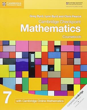 Cambr Checkpoint Math 7 CB