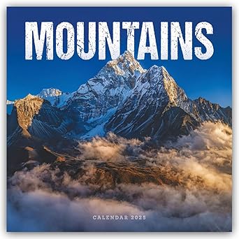 Mountains 2025 Wall calendar