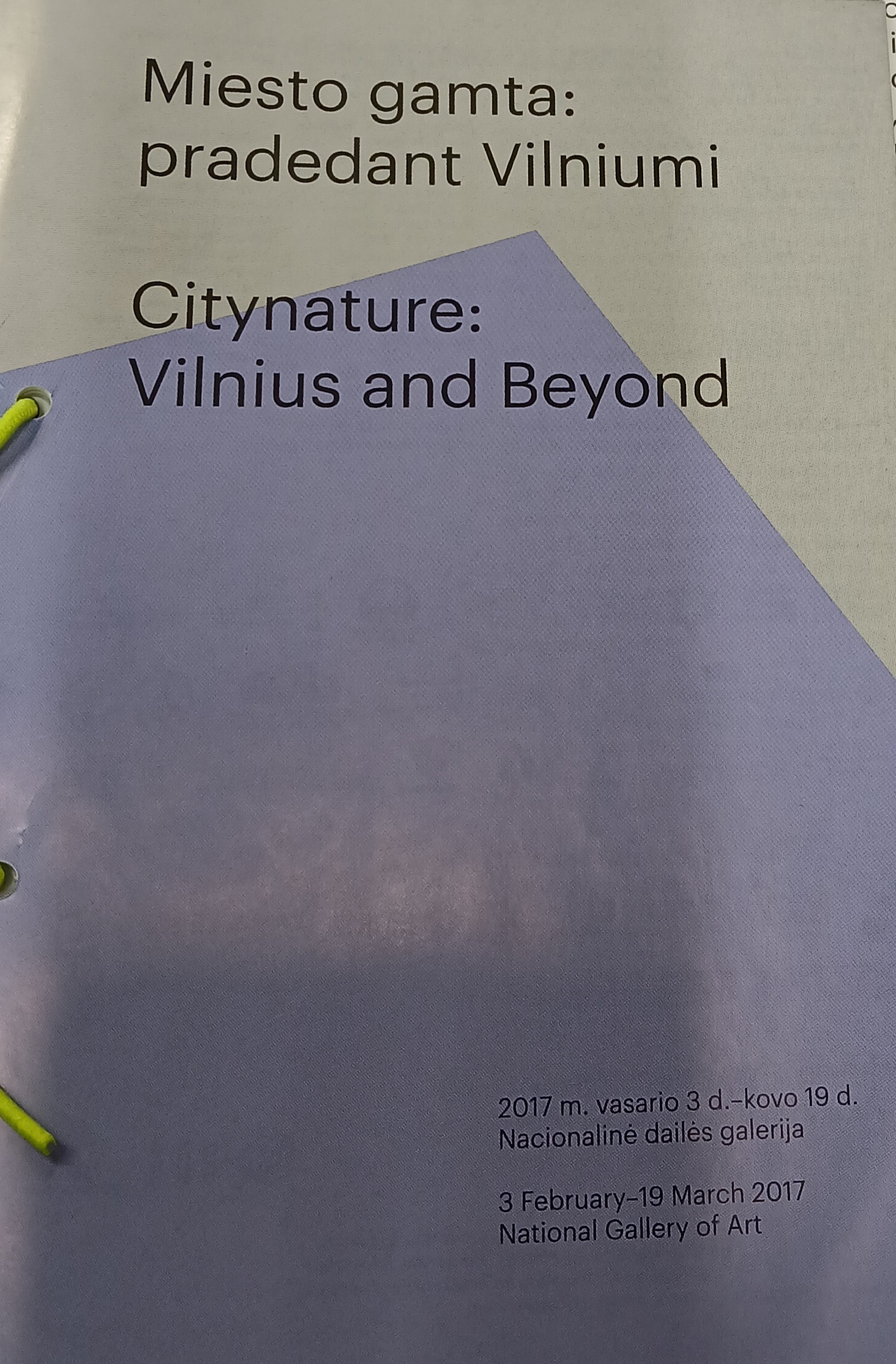 Miesto gamta: pradedant Vilniumi. Citynature:
