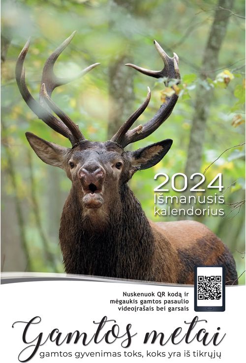 Gamtos metai 2024 Kalendorius