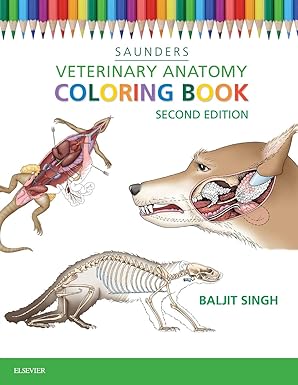 Veterinary Anatomy Coloring bo ok