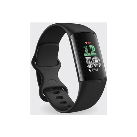 Charge 6 | Fitness tracker | NFC | Obsidian/Black|GA05183-GB