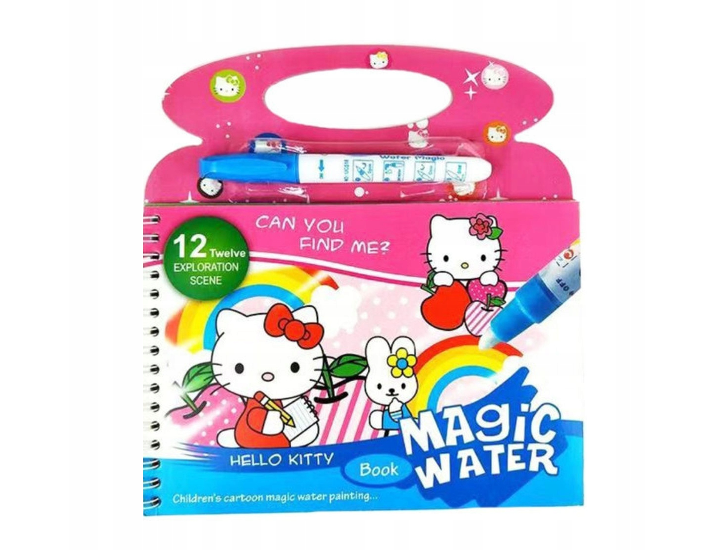 Magiška vandens knygelė Hello Kitty