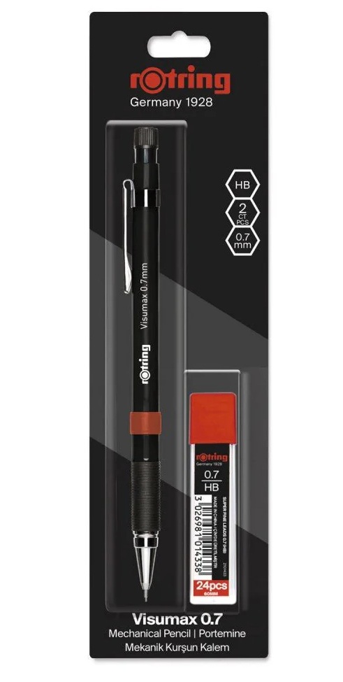 Rotring Visumax 0.7 automatinis pieštukas + grafitas - 2102716