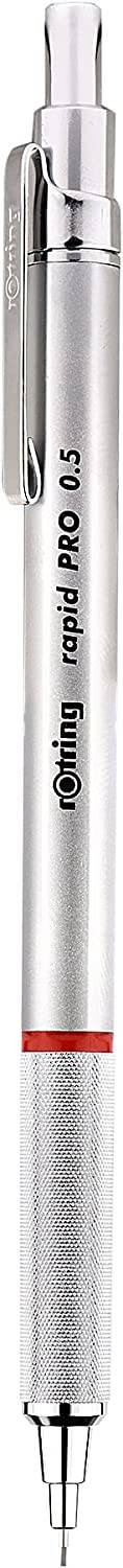 Rapid Pro automatinis pieštukas - Rotring - 0,5 mm, sidabrinės spalvos 1904255