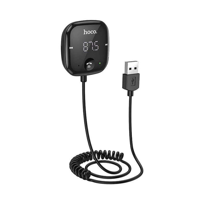 FM moduliatorius automobiliui HOCO E65, USB, TF, Aux