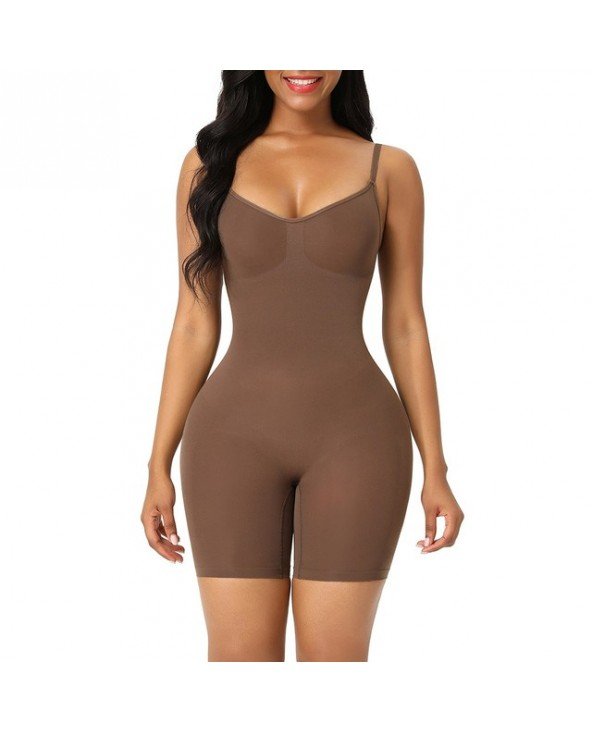 Skims Besiūlis Bodysuit Bodysuit Butt Lifter Shapewear Waist Trainer Body Shaper Snactch Waist Shapewear Fajas Įvairių atspalvių