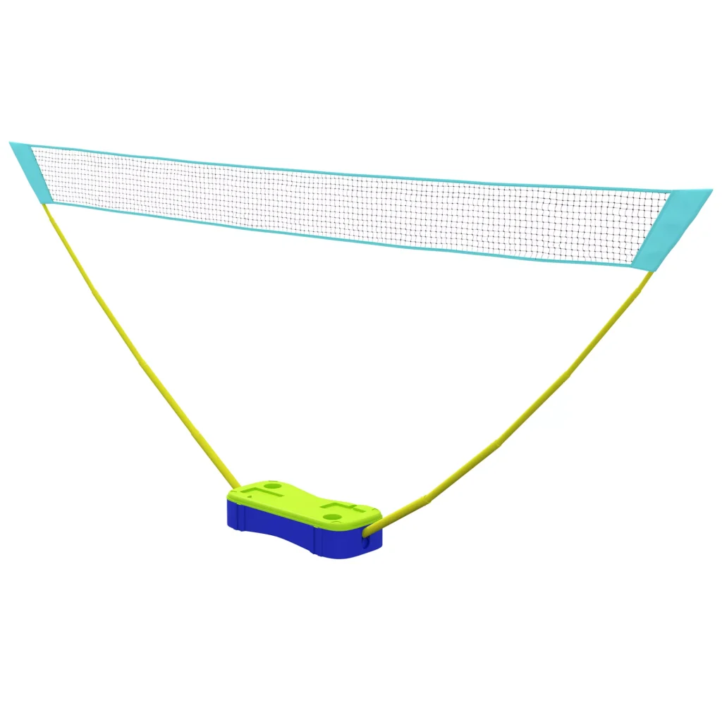 2 in 1 badmintono rinkinys, badmintono, tinklinio tinklas su stovu