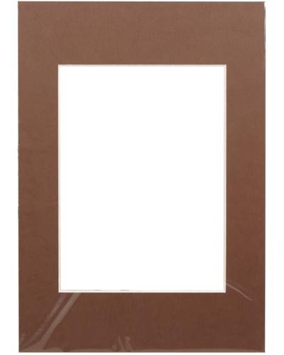 Passepartout 15x21, dark brown