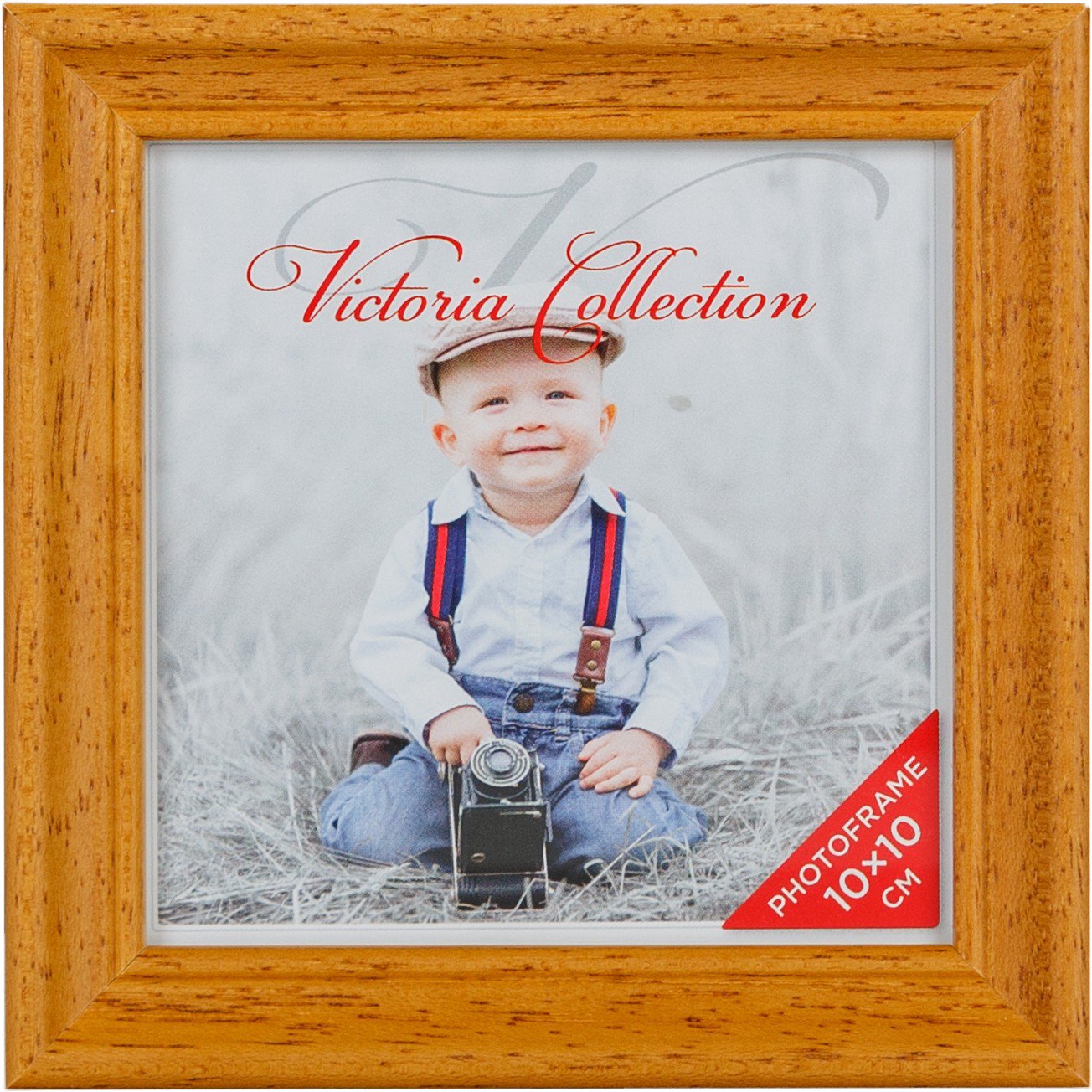 Photo frame Memory 10x10, light brown