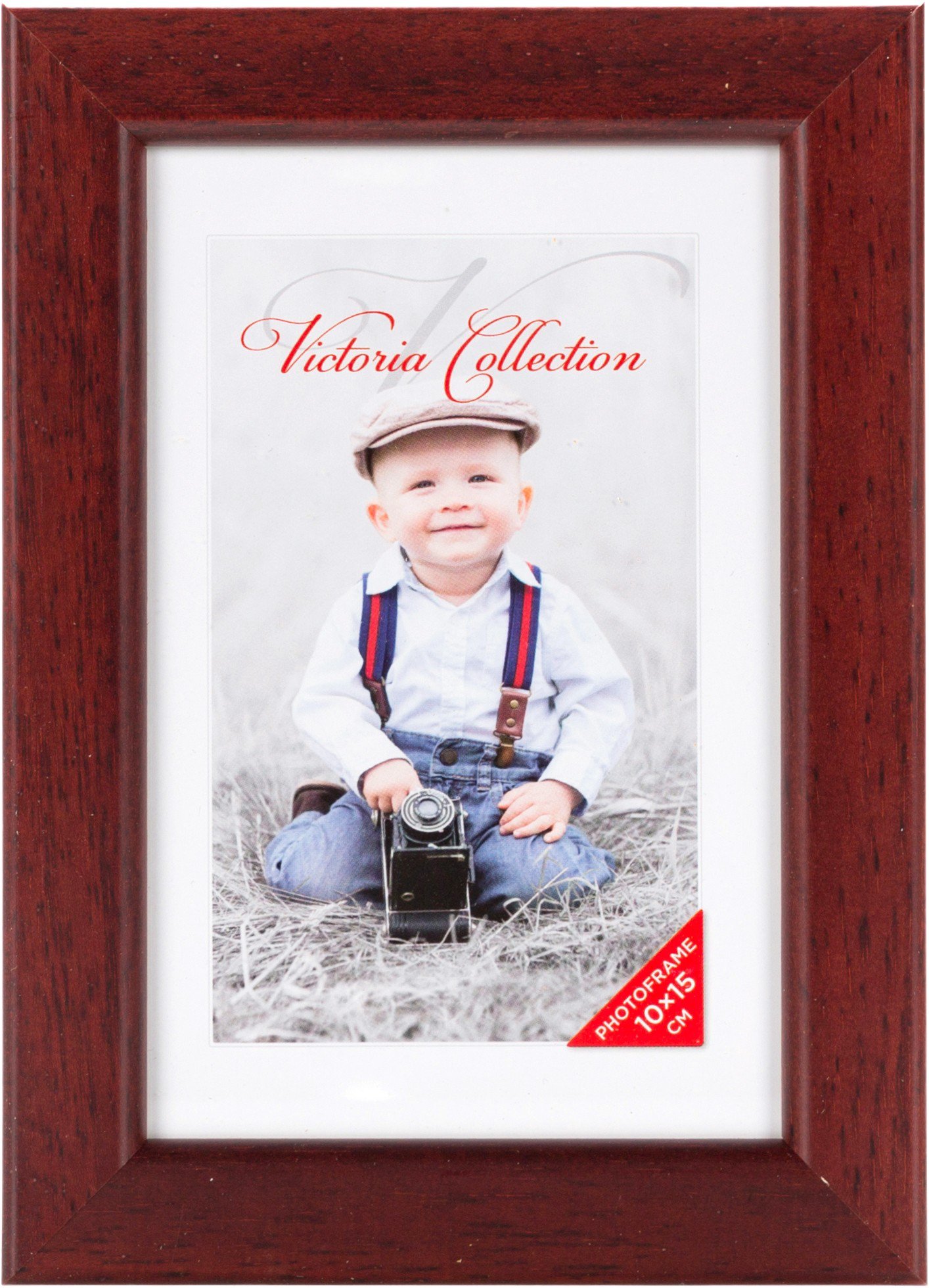 Photo frame Natura 10x15, mahogany