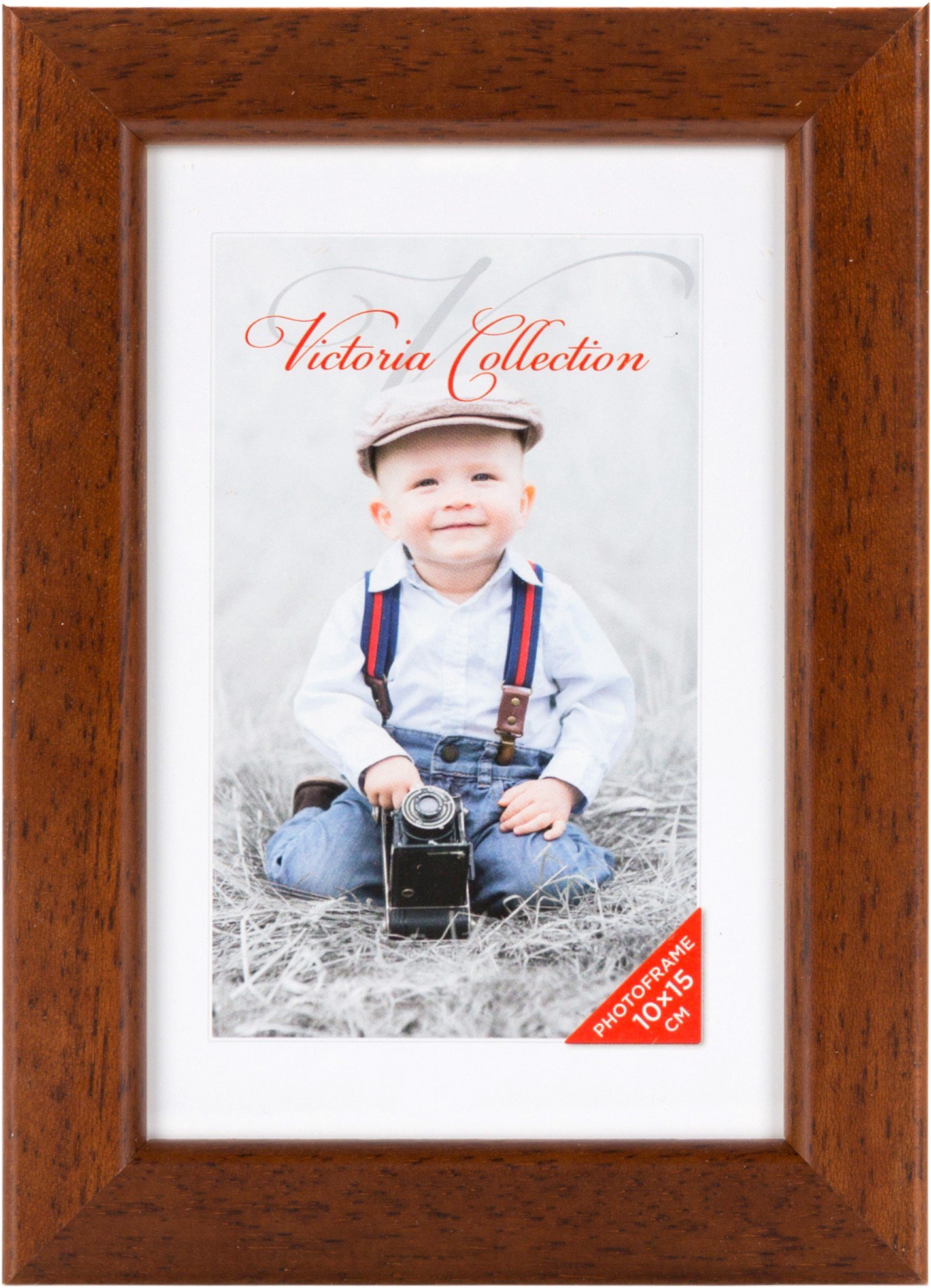 Photo frame Natura 10x15, brown