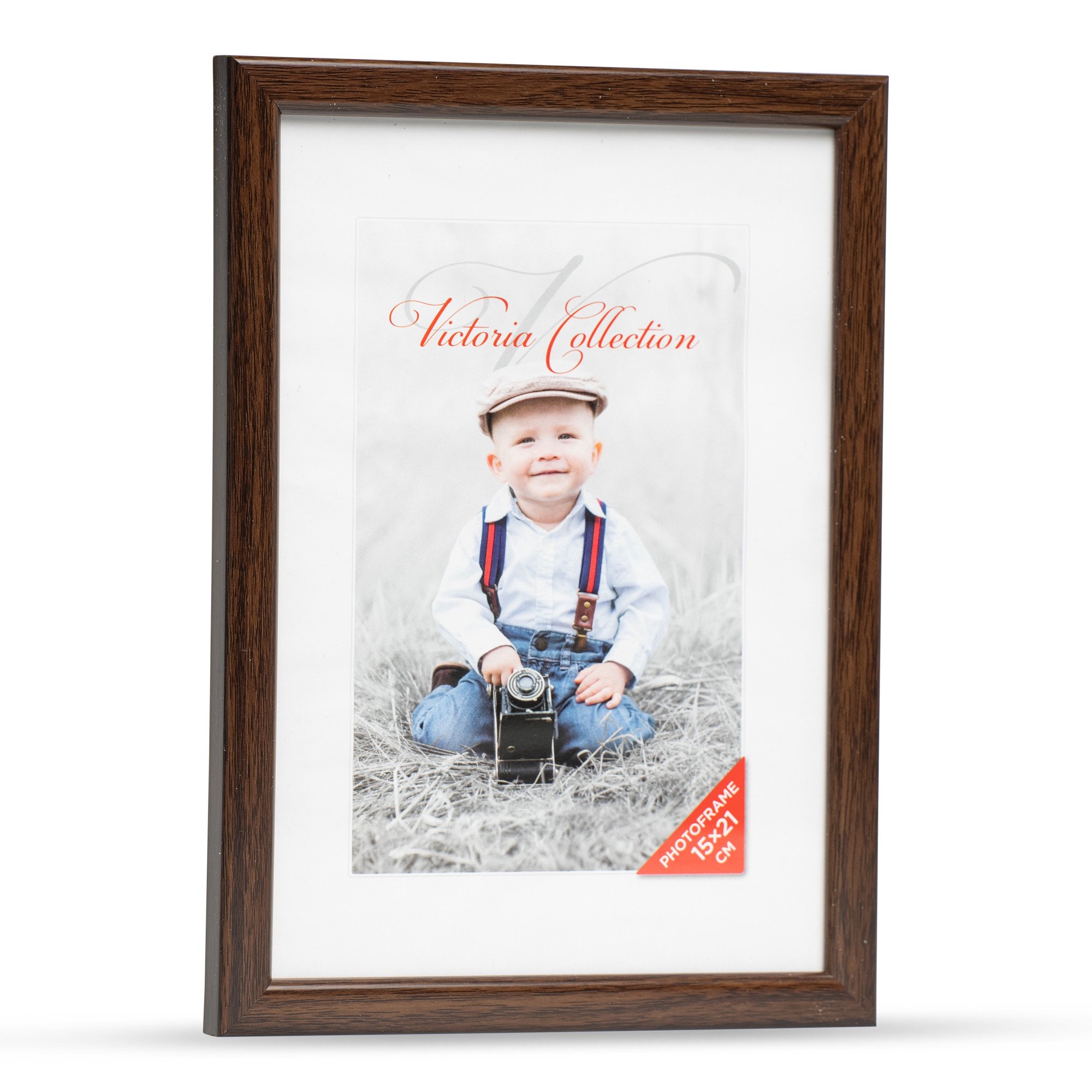 Photo frame Aura 15x21, mahogany