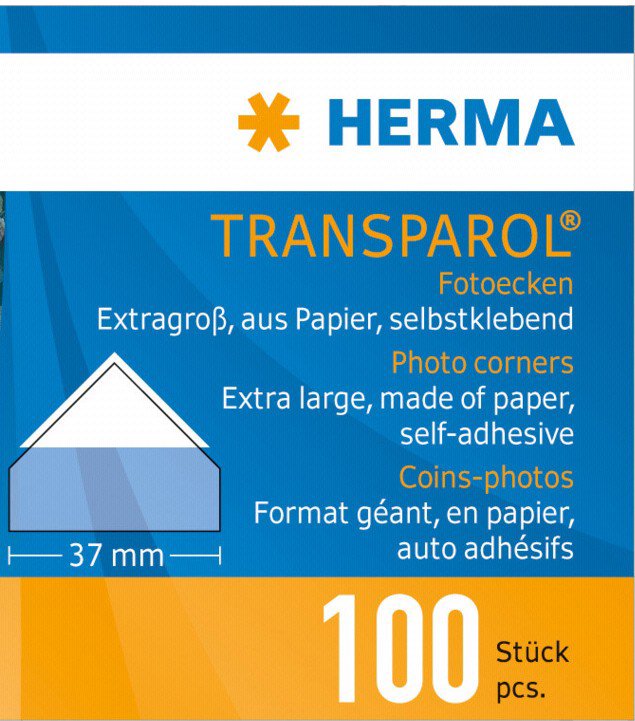 Herma photo corners XXL 100pcs (1302)