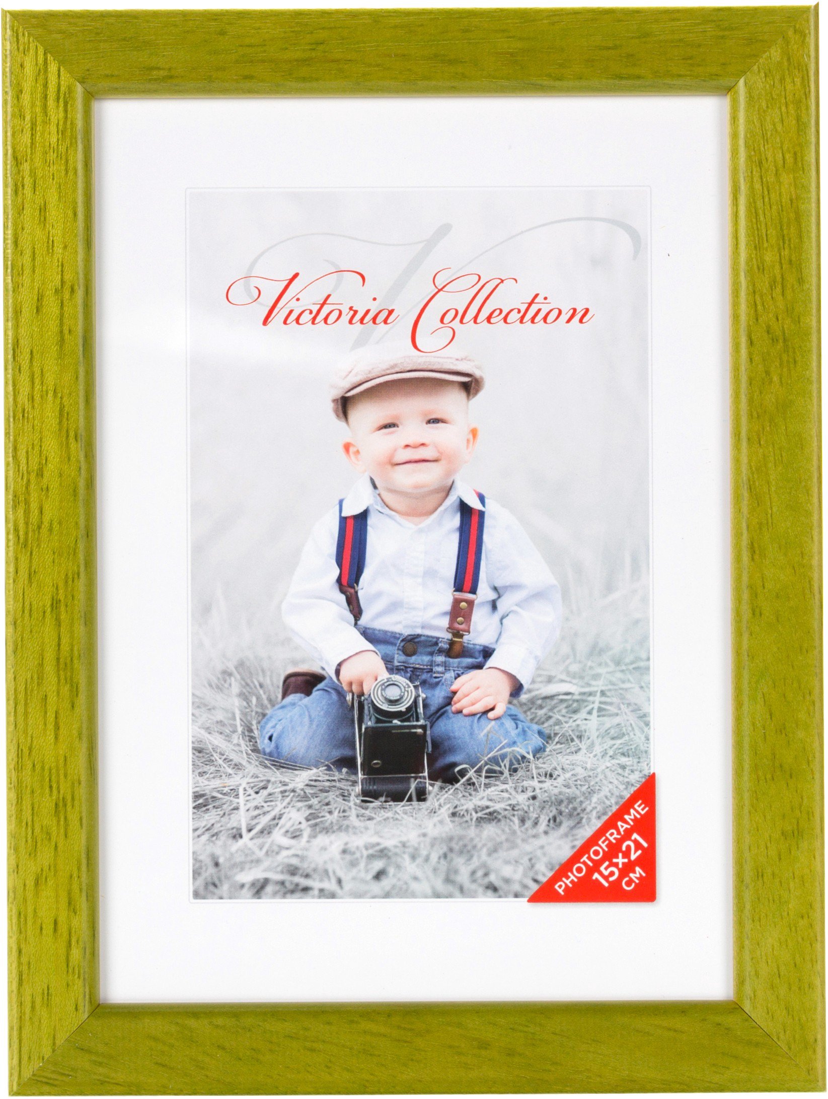 Photo frame Natura 15x21, light green