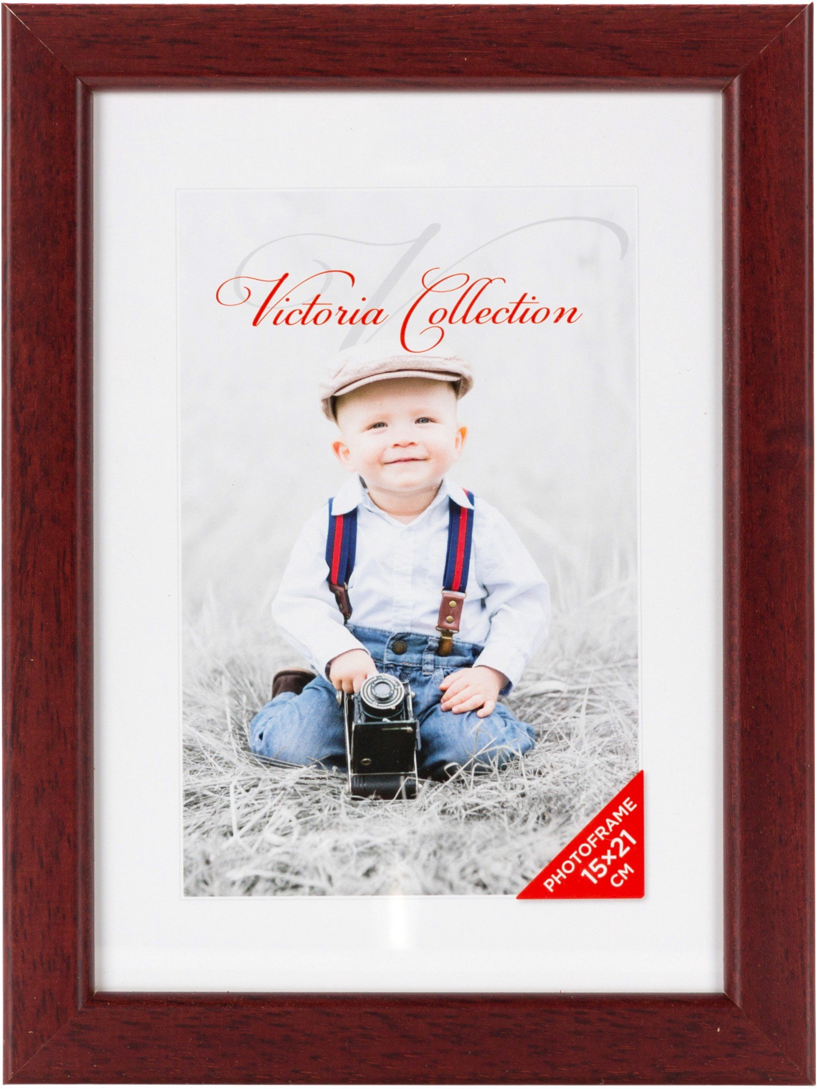 Photo frame Natura 15x21, mahogany