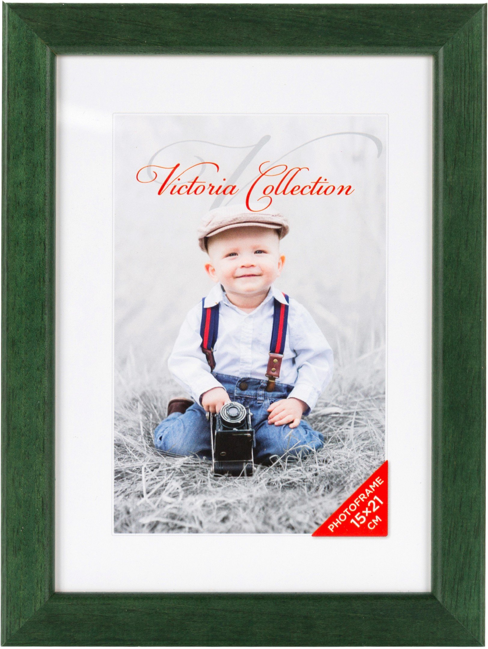 Photo frame Natura 15x21, green