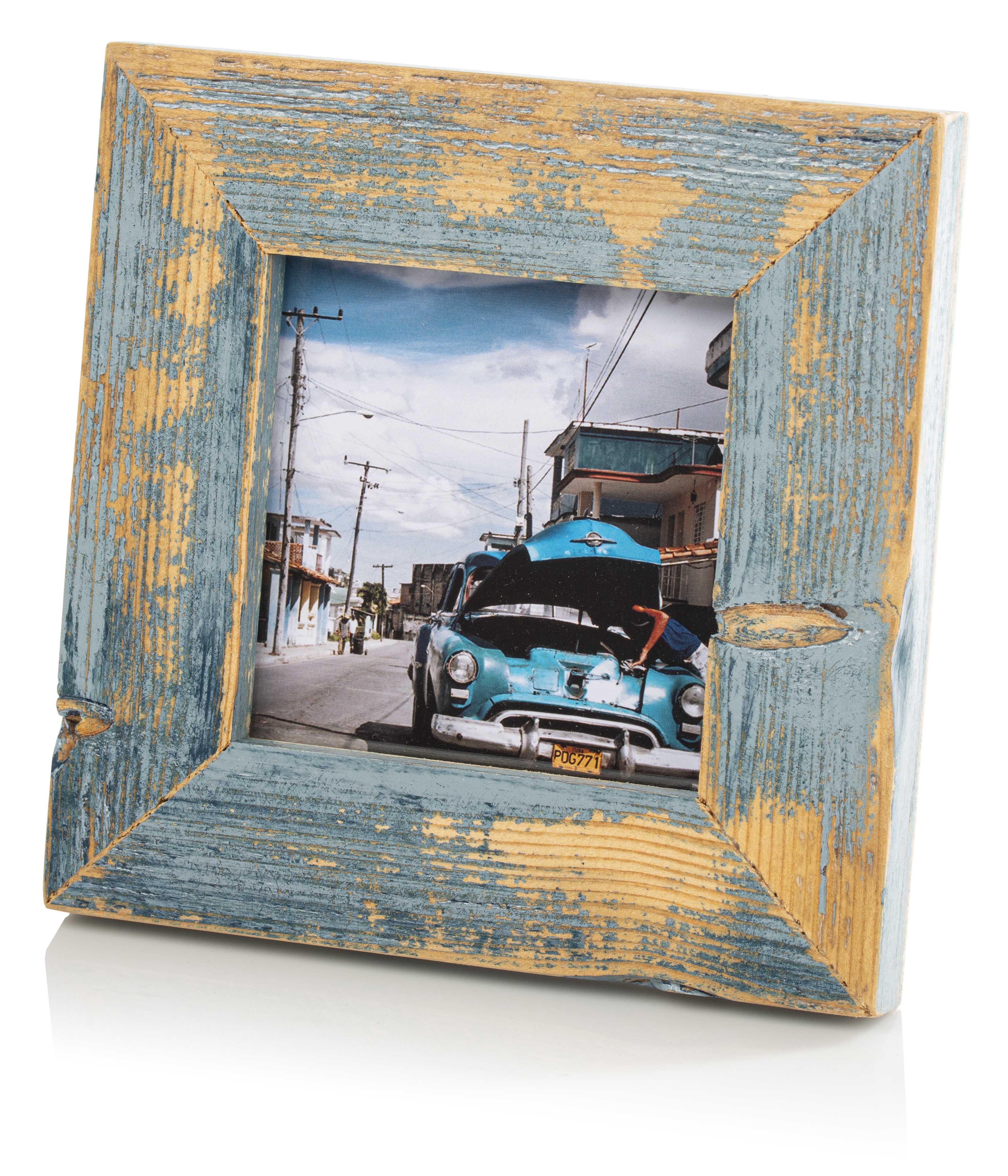 Photo frame Bad Disain 10x10 3.5cm, blue