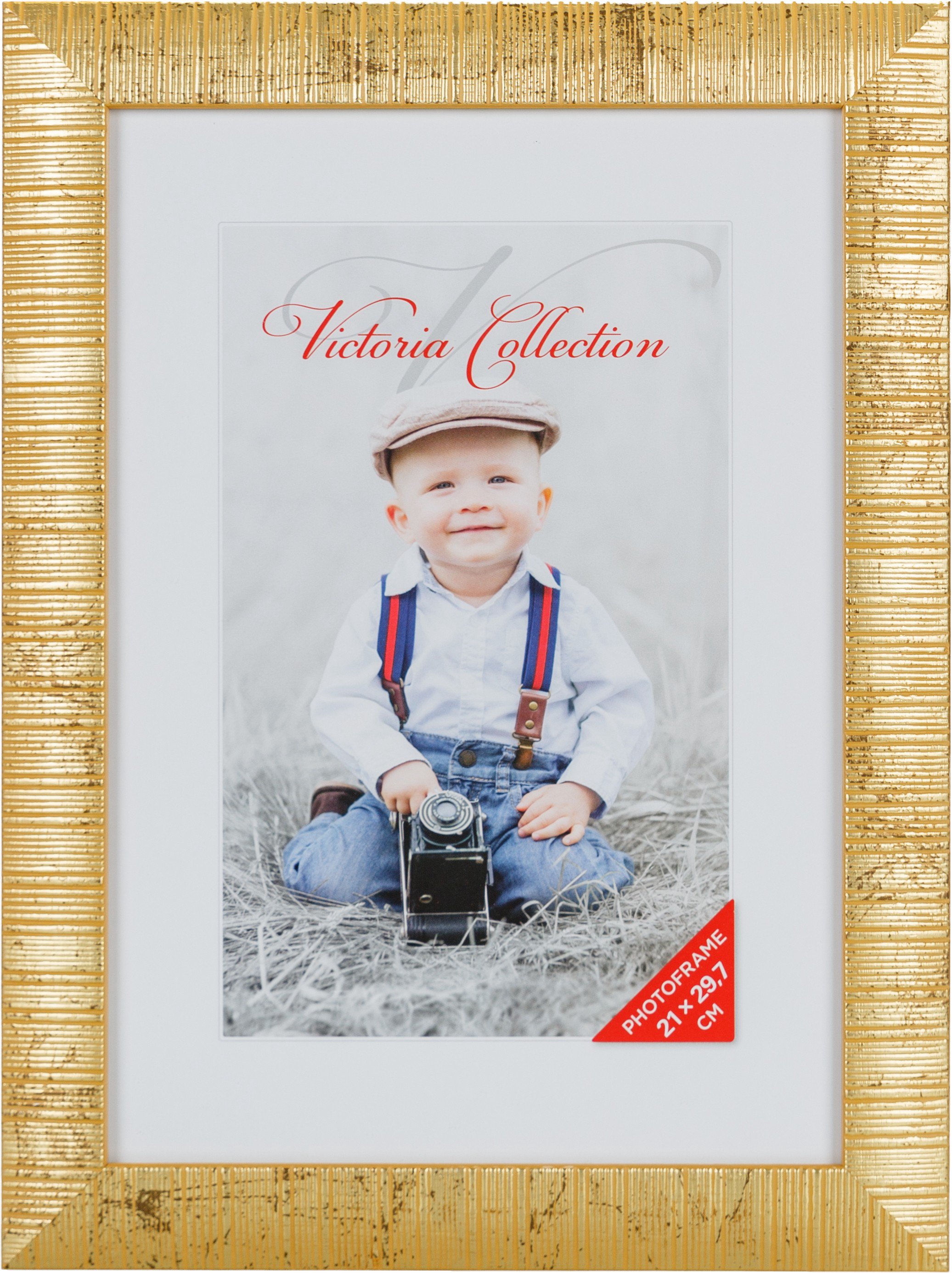 Photo frame Sand 21x29,7, golden (VI2455)