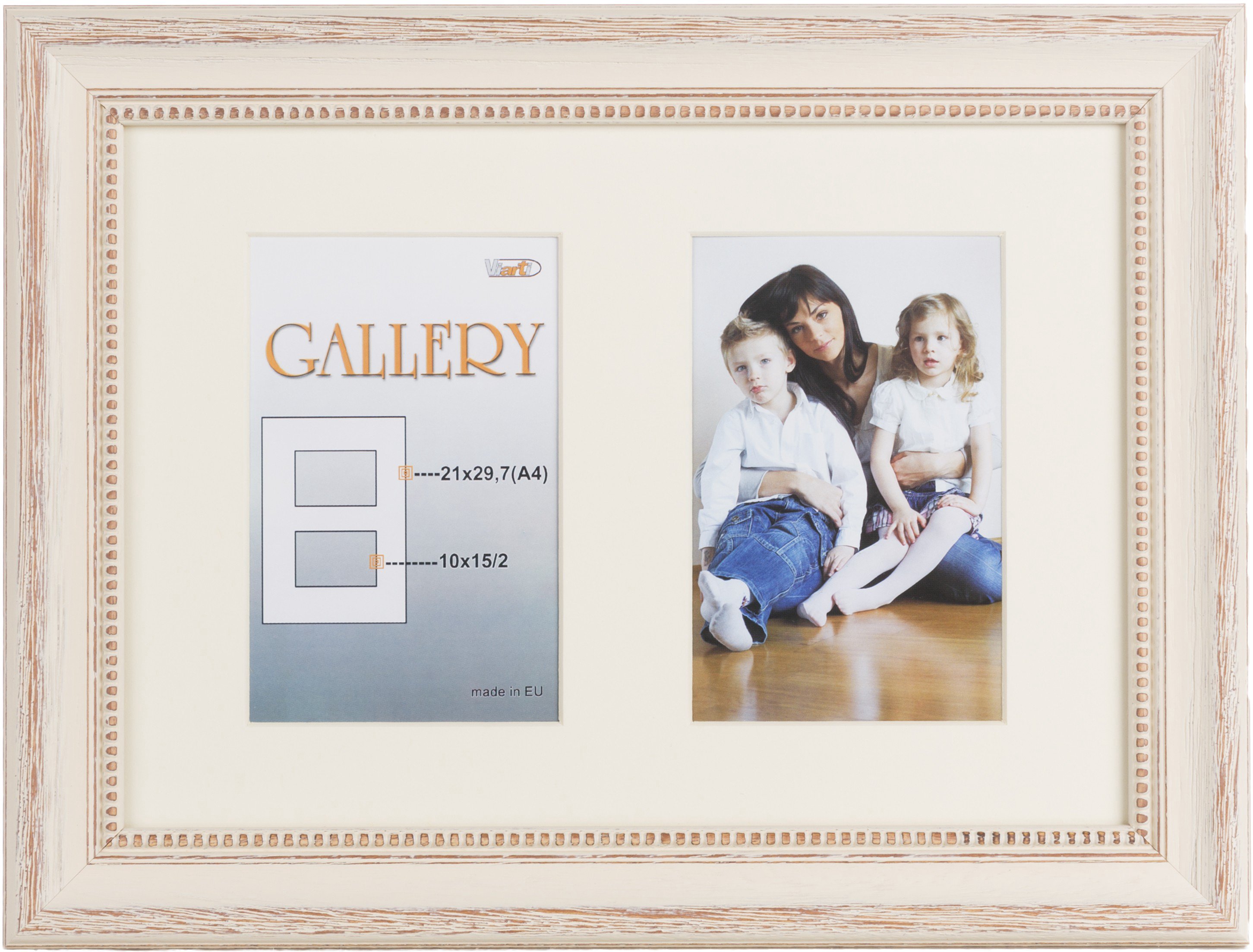 Photo frame Verona Gallery 21x29,7/2/10x15 (VF2506), beige