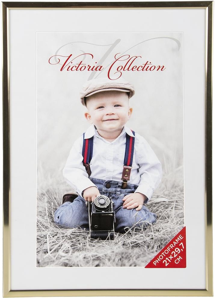 Photo frame Aluminium 21x30, gold