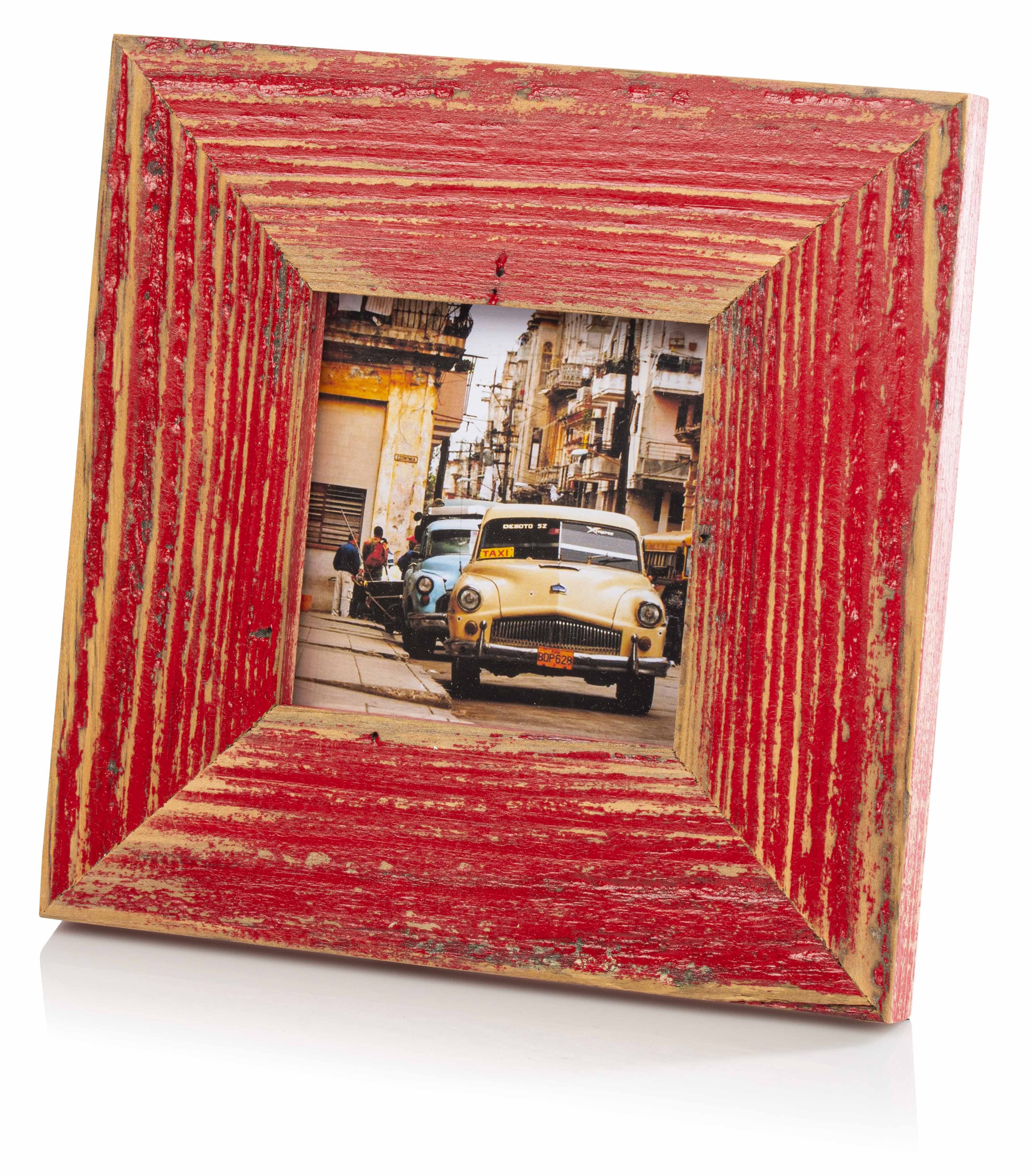 Photo frame Bad Disain 10x10 5cm, red