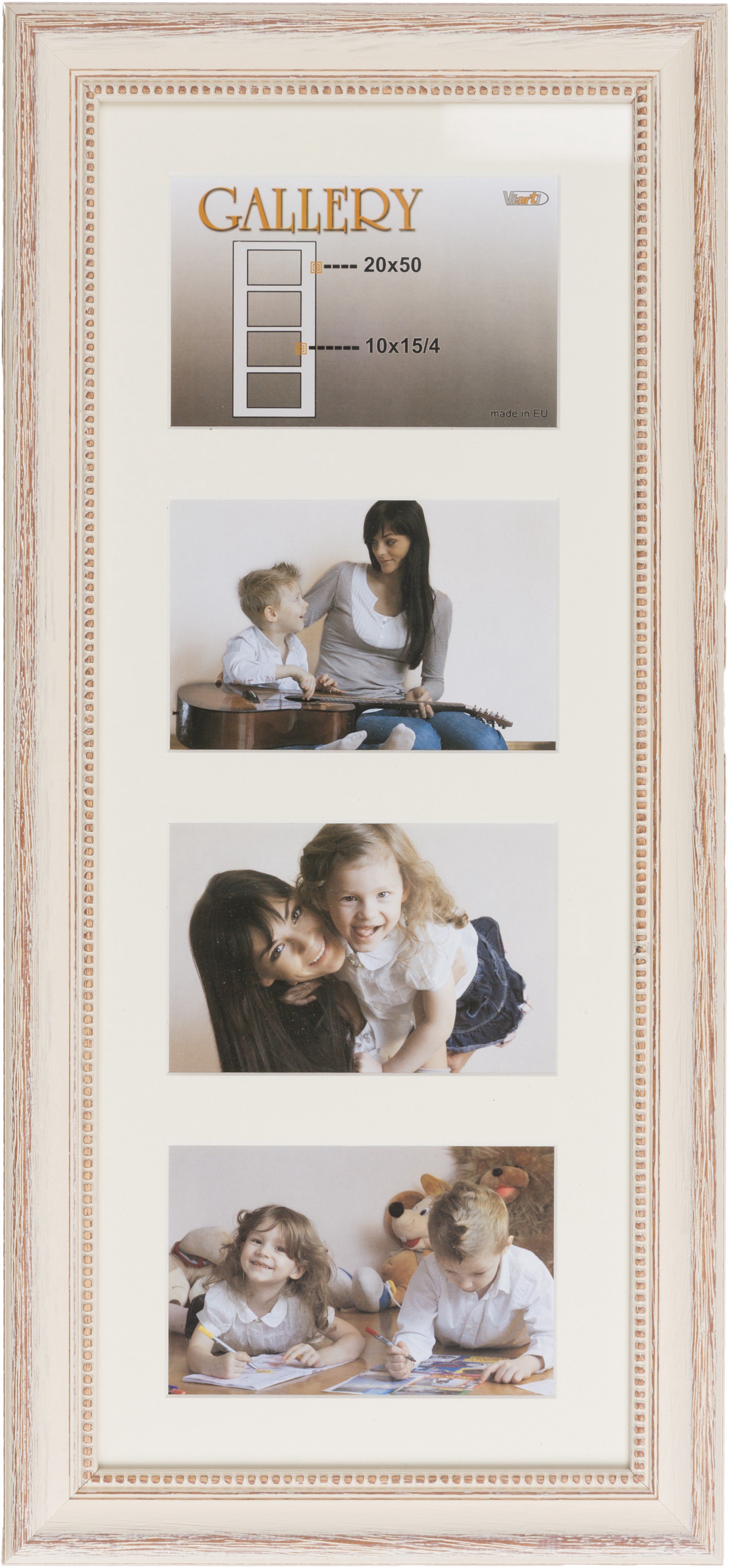 Photo frame Verona Gallery 20x50/4/10x15 (VF2506), beige