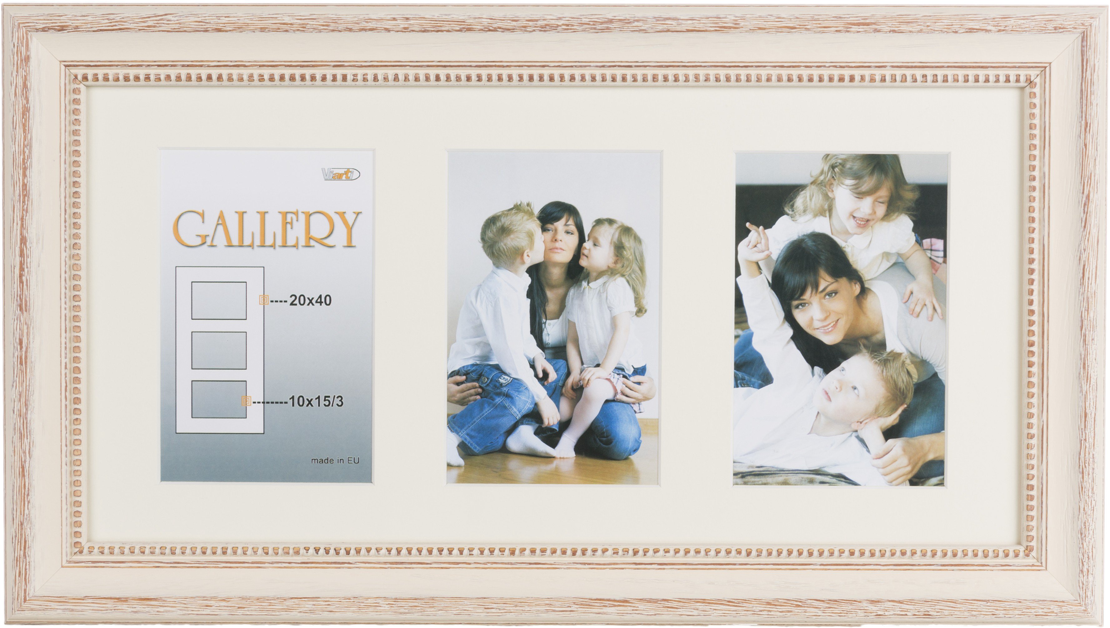 Photo frame Verona Gallery 20x40/3/10x15 (VF2506), beige