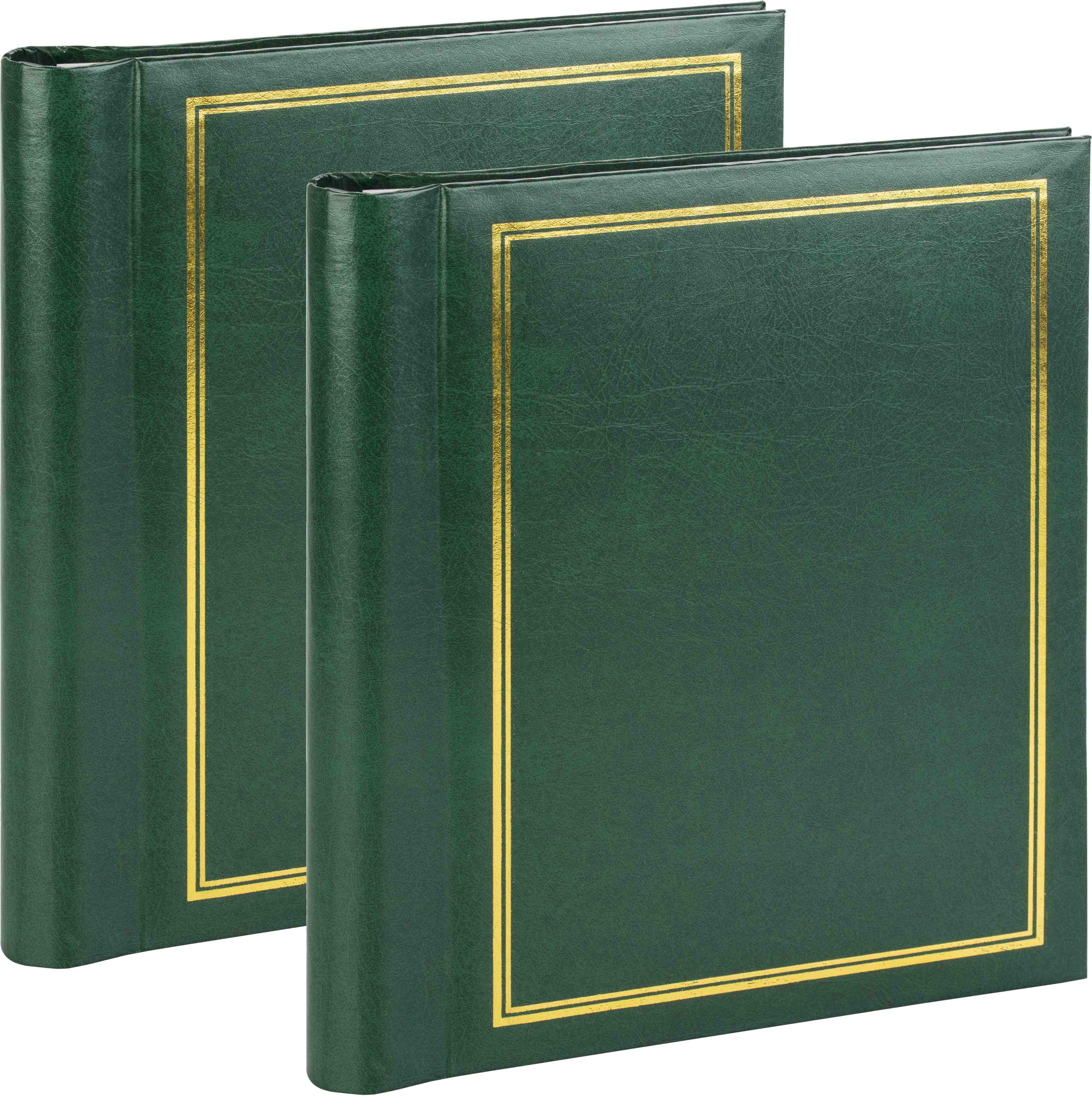 Album SA40S Magnetic 40pgs Classic, green 2pcs