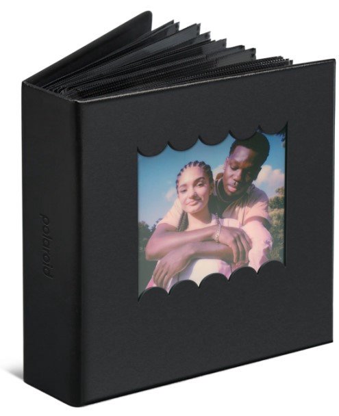 Polaroid album Scalloped Small, black