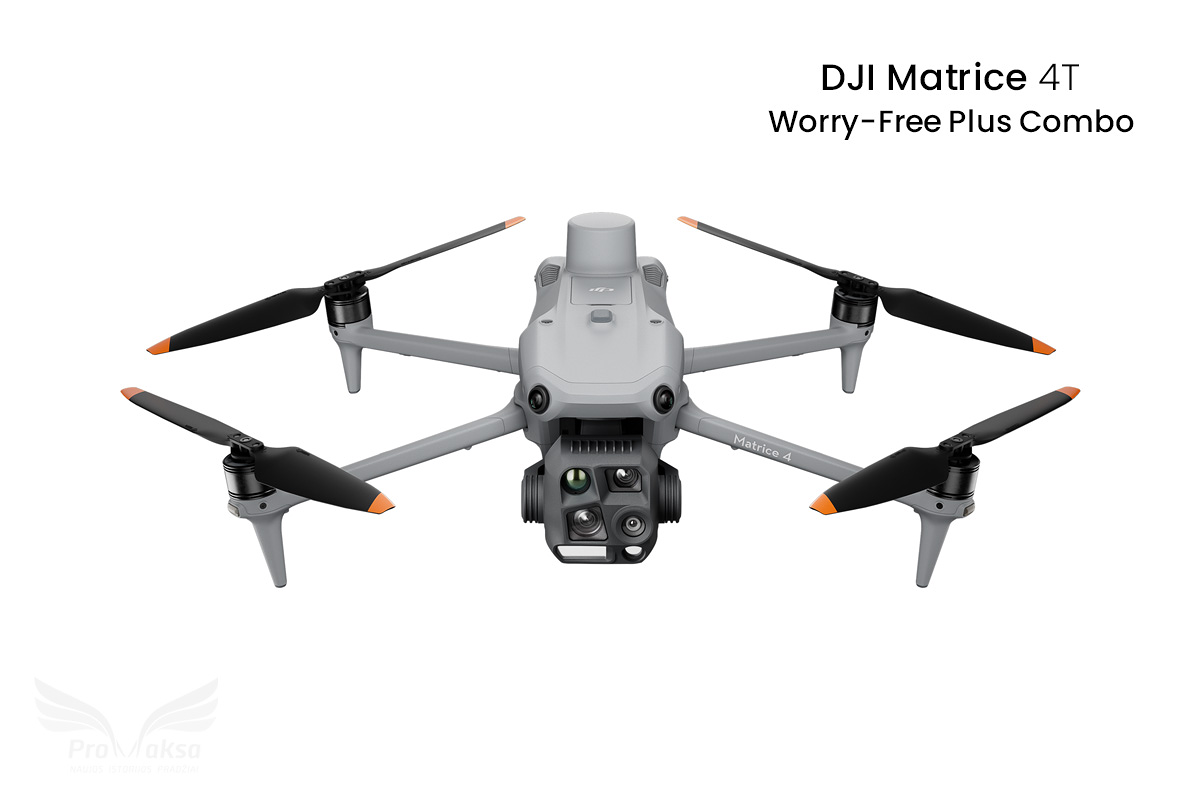 DJI Matrice 4T Worry-Free Plus Combo dronas