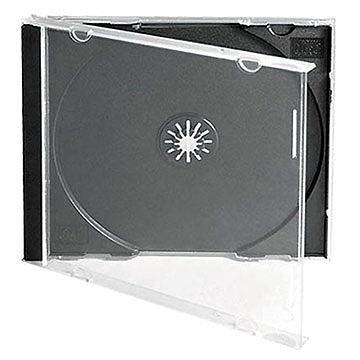 Omega CD case Jewel, black