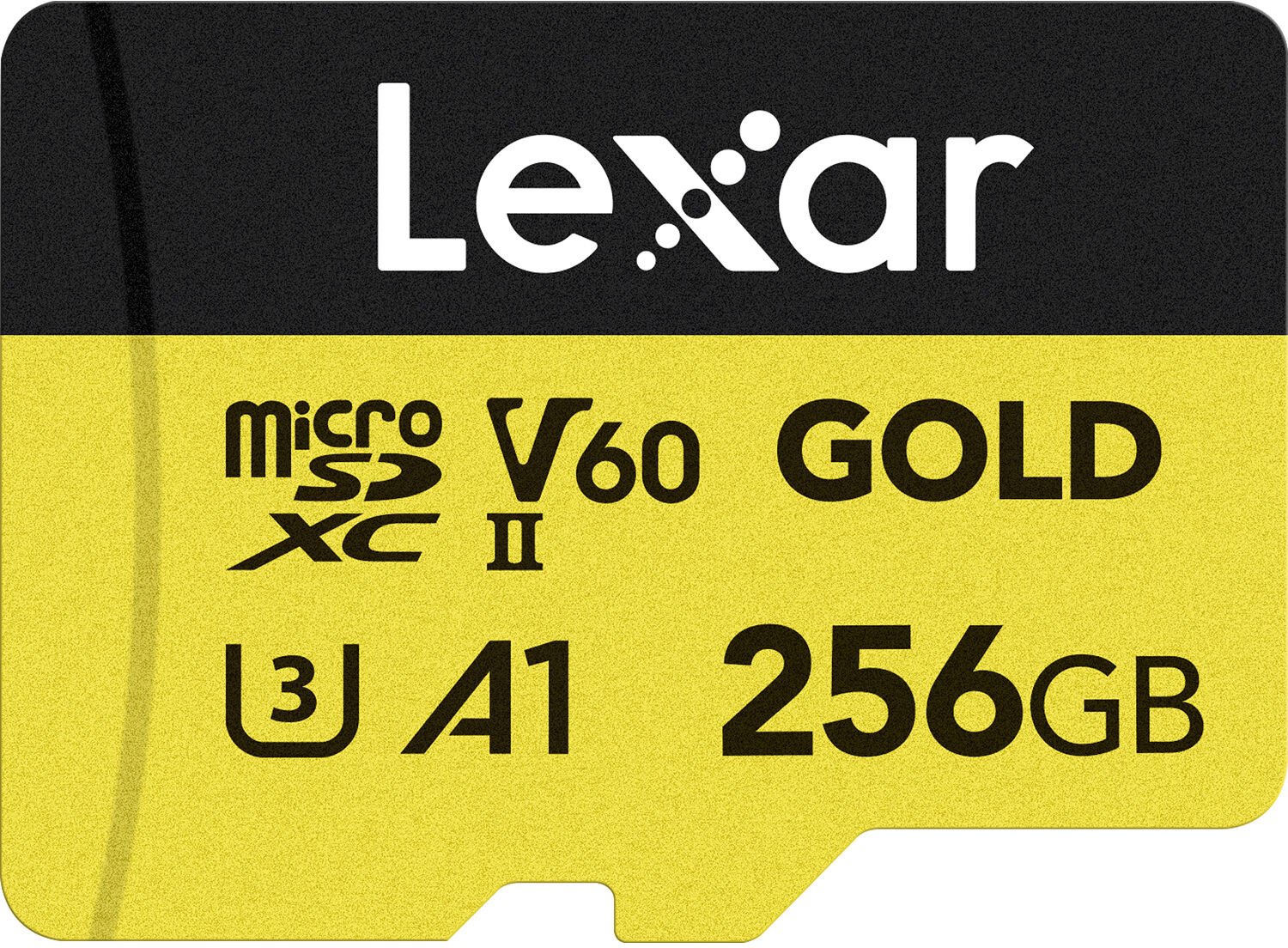 Lexar memory card microSDXC 256GB Gold UHS-II V60 A1