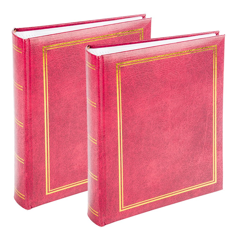 Album B 10x15/200M Classic, red 2pcs