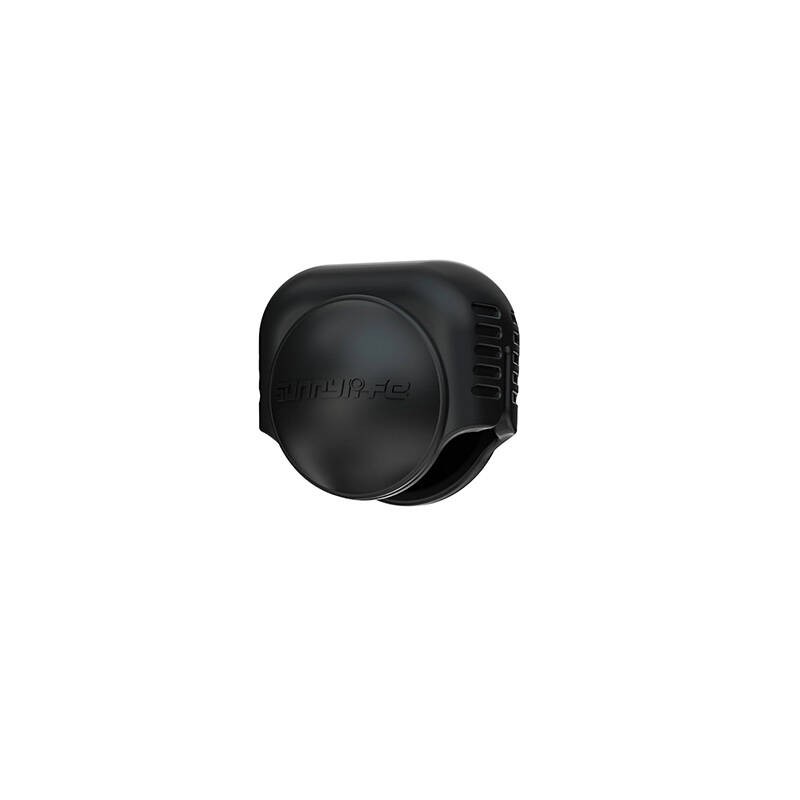 Silikoninis apsauginis objektyvo dangtelis "Sunnylife", skirtas "Insta360 X4" (juodas)