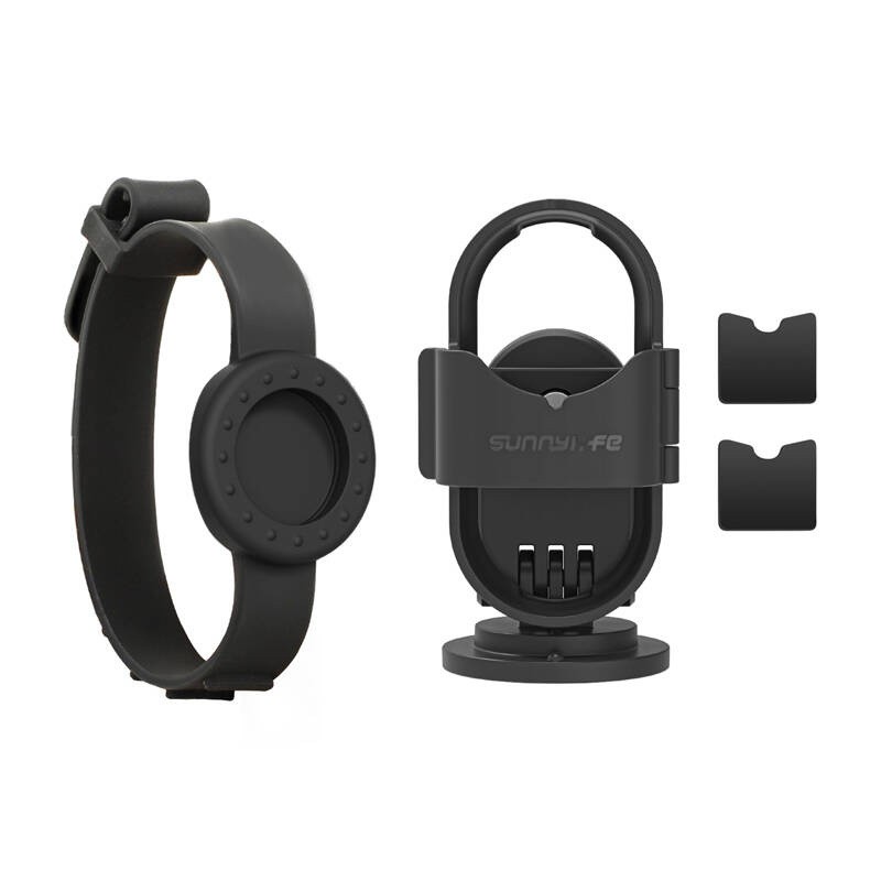 Sunnylife G3S-ZJ845 2in1 Elastinis silikoninis dirželis ir magnetinis laikiklis, skirtas "Insta360 GO 3S