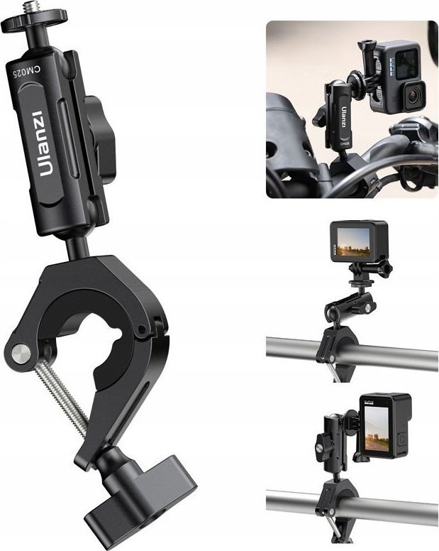 Ulanzi Soap Magic Arm Bike holder Motor for Cameras Phone on Gwint 1/4 GoPro System / ULANZI CM025