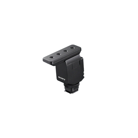 Foto priedas Sony  Compact Camera-Mount Digital Shotgun Microphone  ECM-B10  Three pickup modes: