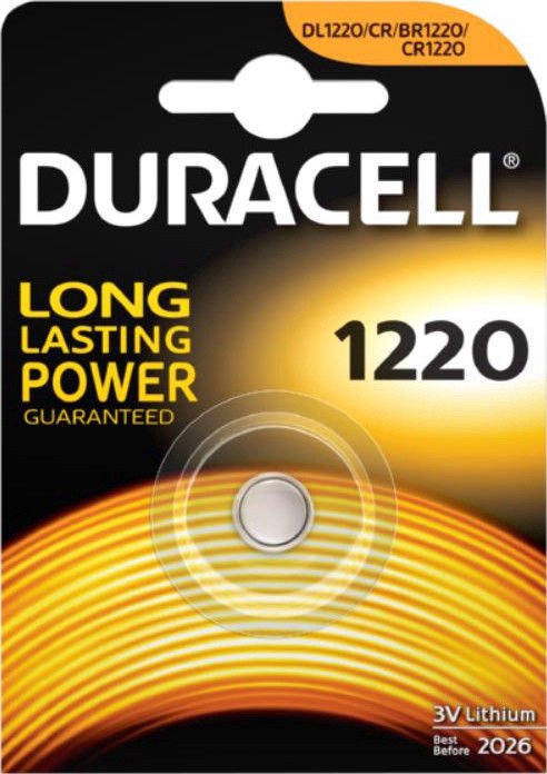 Duracell battery CR1220/DL1220 3V/1B