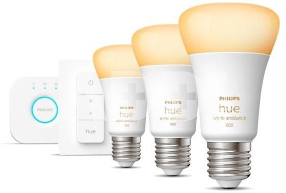 Smart Light Bulb|PHILIPS|Power consumption 8 Watts|Luminous flux 1100 Lumen|6500 K|220V-240V|Bluetooth/ZigBee|929002468403