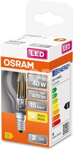 Parathom Classic P Filament | E14 | 4 W | Warm White