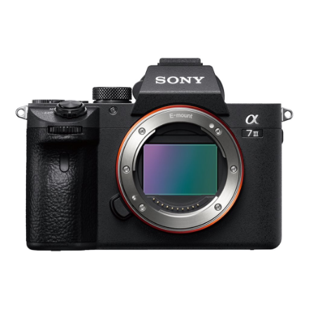 Sony α 7 III MILC korpusas 24,2 MP CMOS 6000 x 4000 pikseliai Juoda|ILCE7M3B.CEC