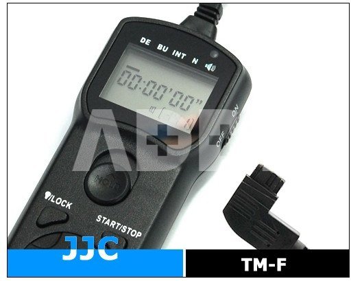 JJC Wired Timer Remote Controller TM F (Sony RM S1AM)